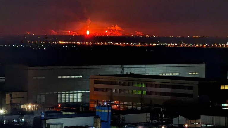 The governor added that the attack caused damage to an apartment in a residential building, and drone debris also fell on the territory of a kindergarten. - X