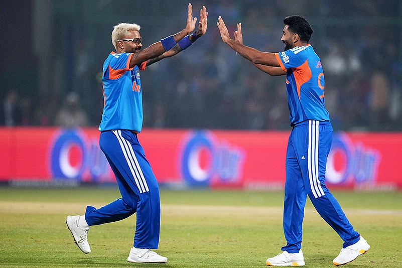 India vs Namibia T20 World Cup Cricket-Hardik Pandya