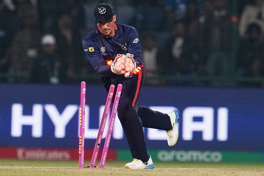 India vs Namibia T20 World Cup Cricket-Zane Green