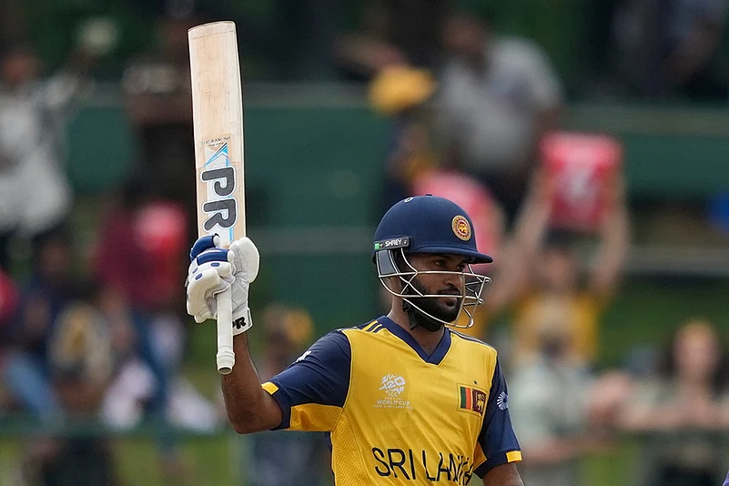 Sri Lanka vs Oman T20 World Cup Cricket-Pavan Rathnayake