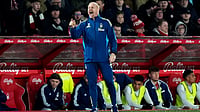 Nottingham Forest Sack Head Coach Sean Dyche After 114 Days in Charge | Photo: PA/Mike Egerton via AP : Nottingham Forest manager Sean Dyche signals during the English Premier League soccer match between Nottingham Forest and Wolverhampton Wanderers, in Nottingham, England, Wednesday, Feb. 11, 2026.
