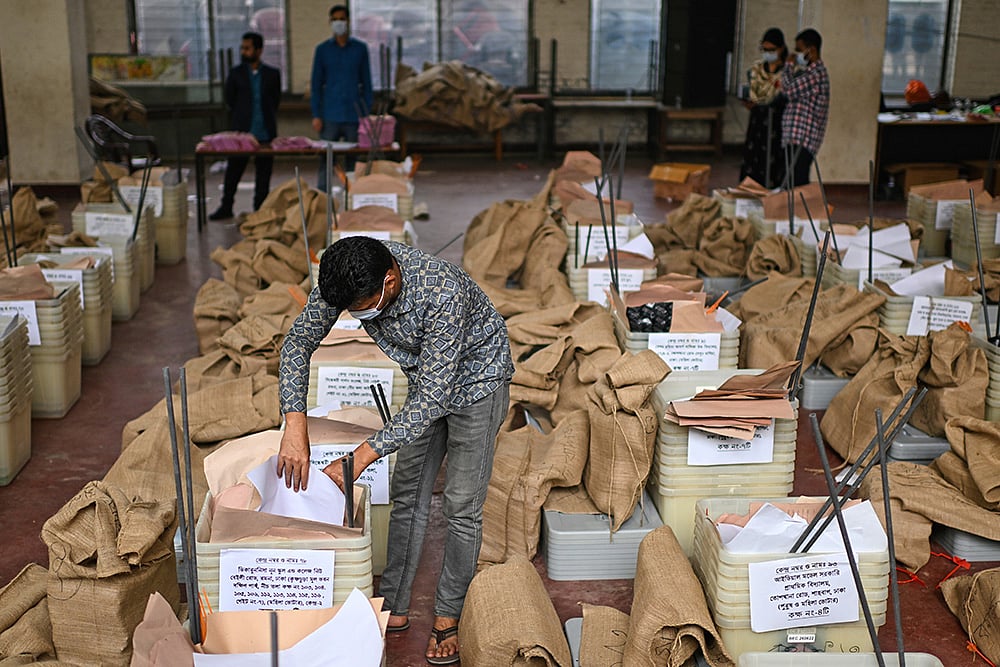 Bangladesh parliamentary election 2026 photo-ballot boxes