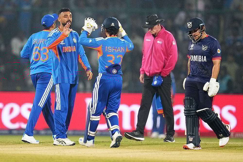 India vs Namibia T20 World Cup Cricket-Varun Chakravarthy