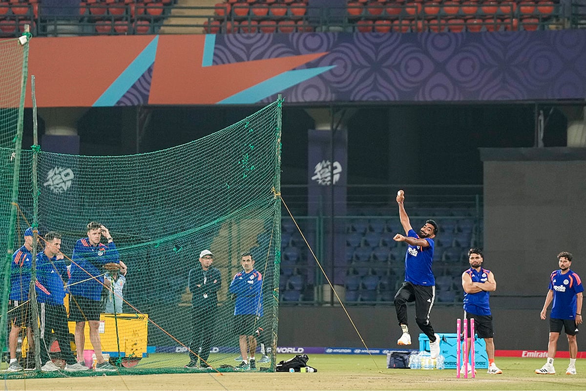 ICC T20 WC 2026: IND vs NAM-Training-Jasprit Bumrah