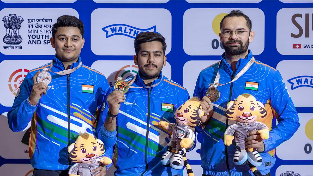 Asian Shooting Championships 2026: Aishwary Pratap Singh Tomar won gold in the 50m rifle 3-positions with a world record score of 362.0. - Adimazes Pvt Ltd