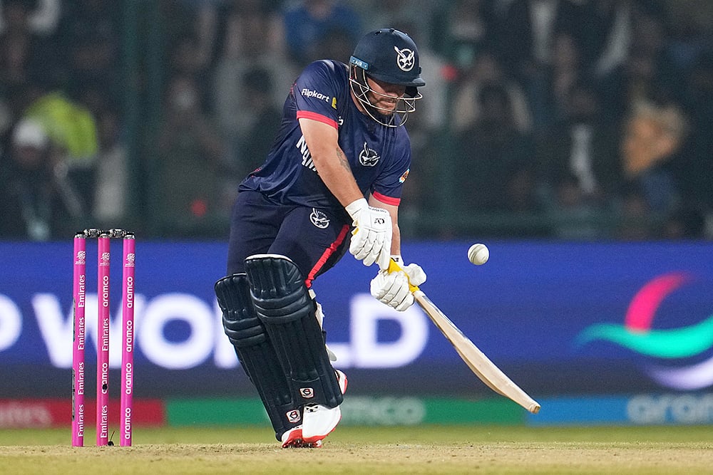 India vs Namibia T20 World Cup Cricket-Nicol Loftie-Eaton