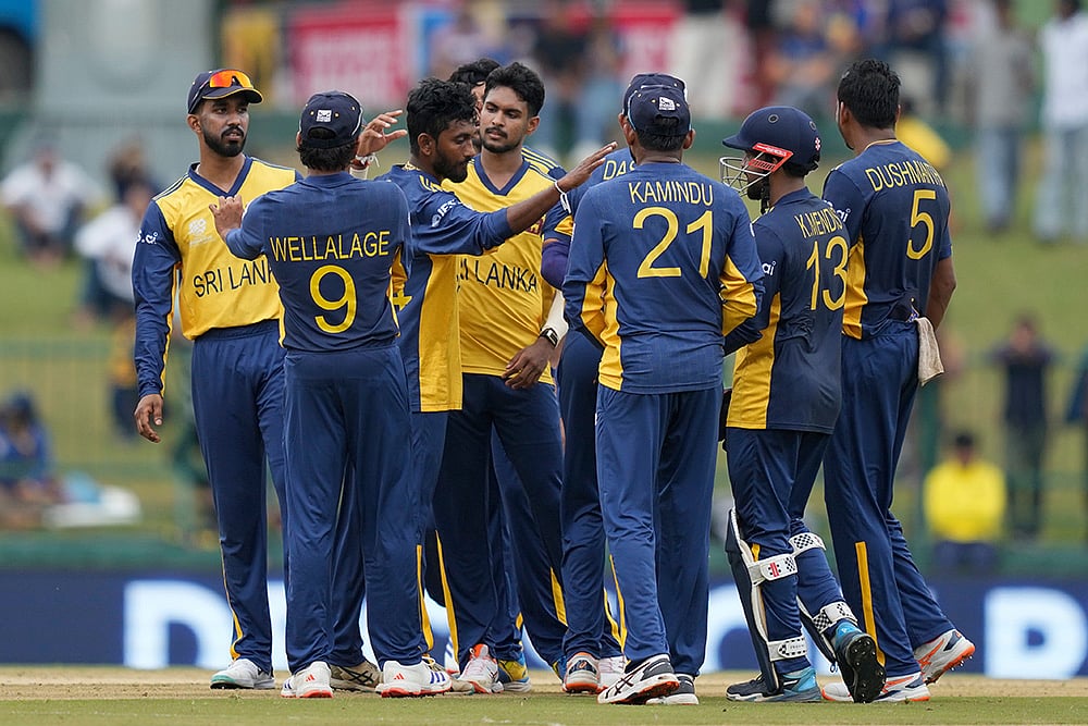 Sri Lanka vs Oman T20 World Cup Cricket-Dushan Hemantha