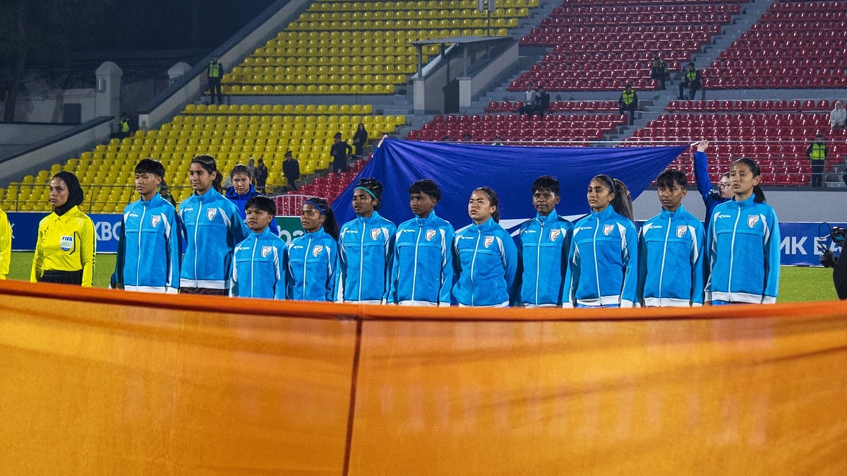 File photo of the India U17 women's football team. - | Photo: AIFF