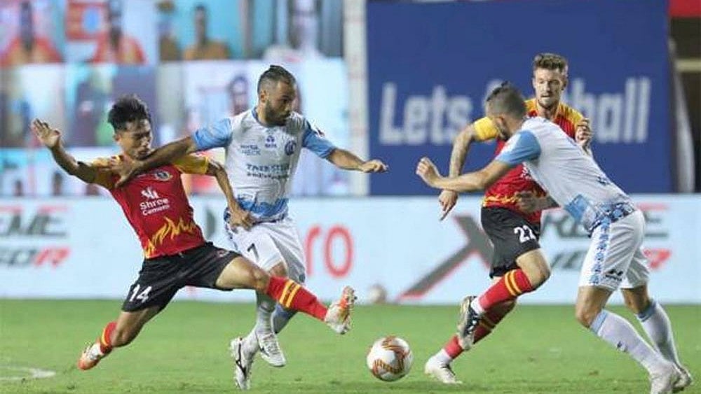 Jamshedpur FC against East Bengal last ISL season - File Photo