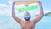 X/Paralympic Committee of India : Satendra Singh Lohiya became the first Asian para-swimmer to cross the Cook Strait channel in New Zealand.
