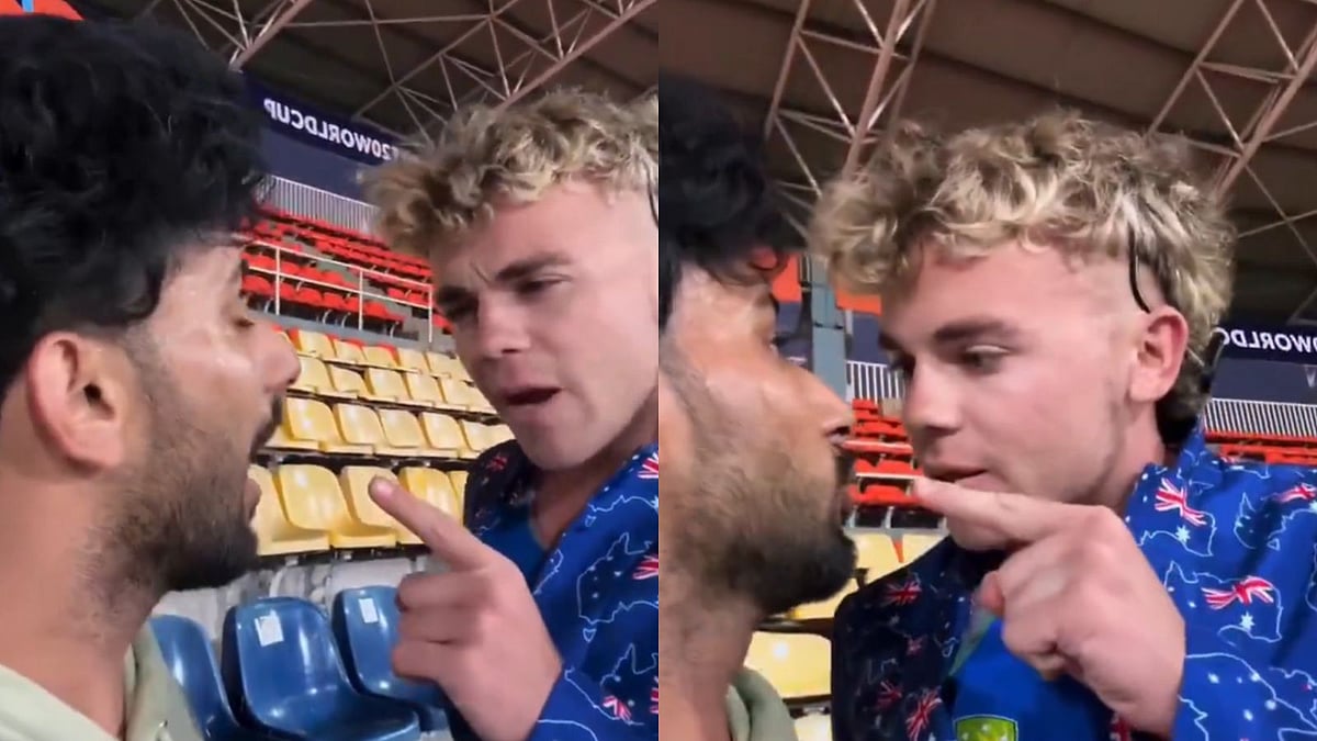 Australia YouTuber Jake Jeakings In Heated Exchange With Pakistan Fan After Usman Tariq Controversy - Video - X/ KantInEastt