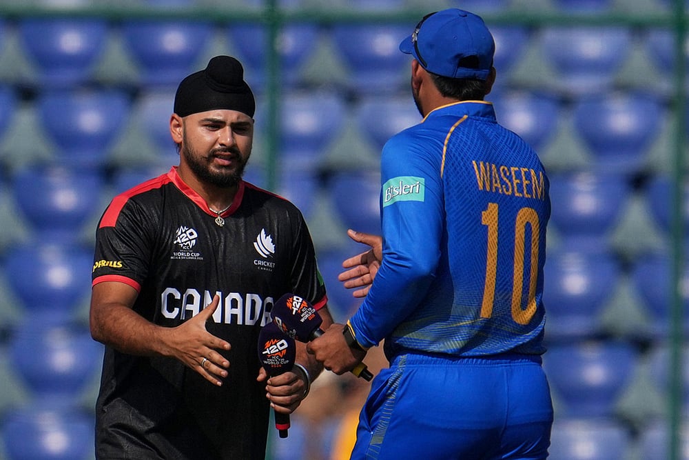 Canada vs United Arab Emirates T20 World Cup Cricket-Dilpreet Bajwa