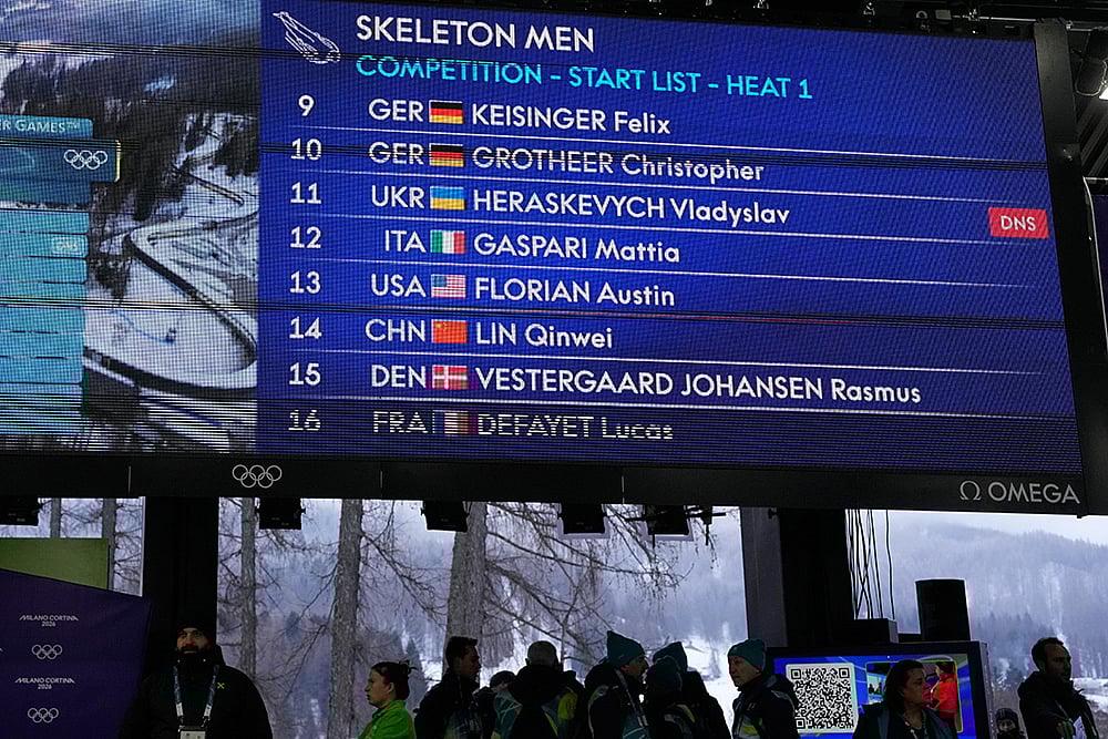 Ukrainian skeleton racer Vladyslav Heraskevych Barred By IOC-6