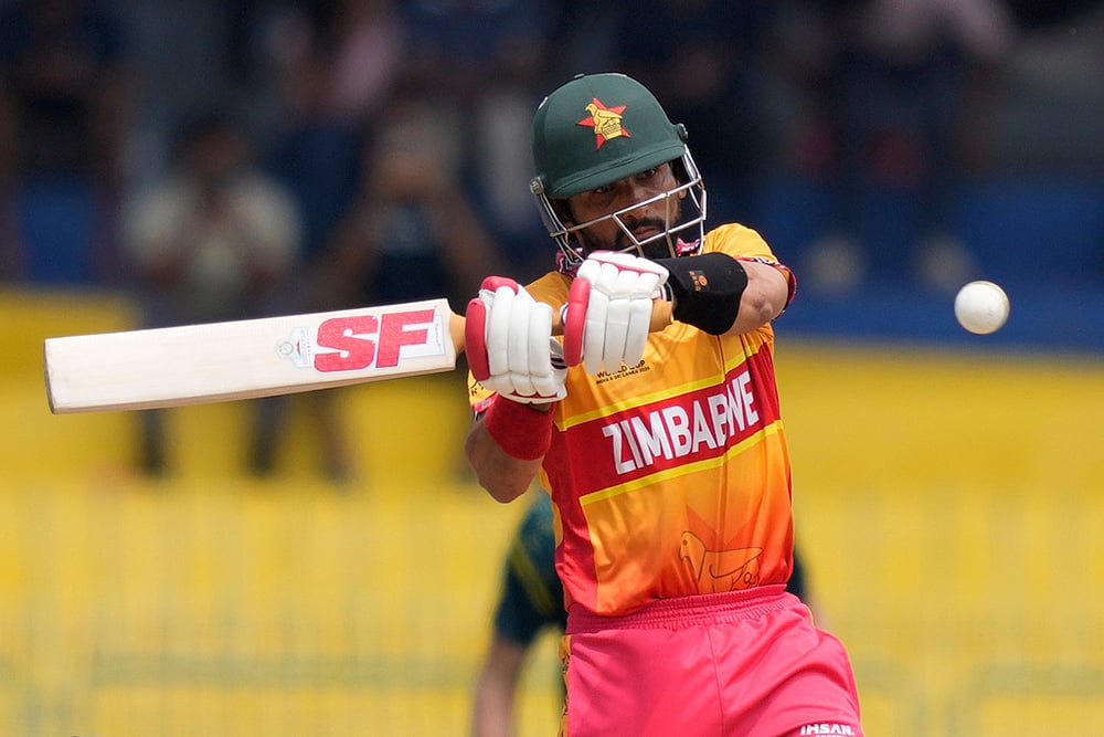 Australia vs Zimbabwe T20 cricket world cup match-Sikandar Raza