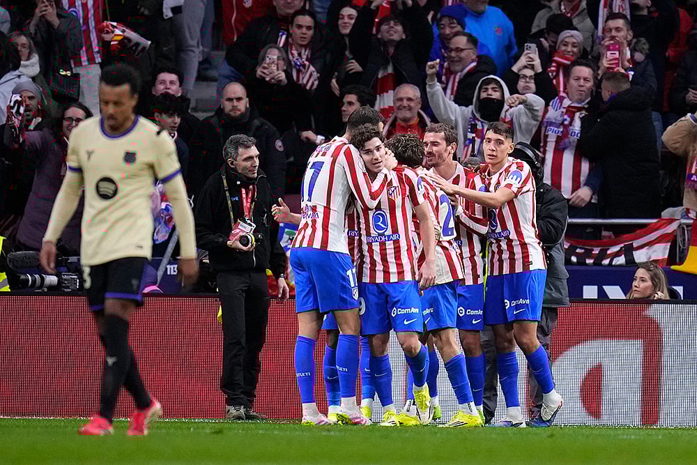 Barcelona Vs Atletico Madrid Spain Copa del Rey Soccer- Ademola Lookman