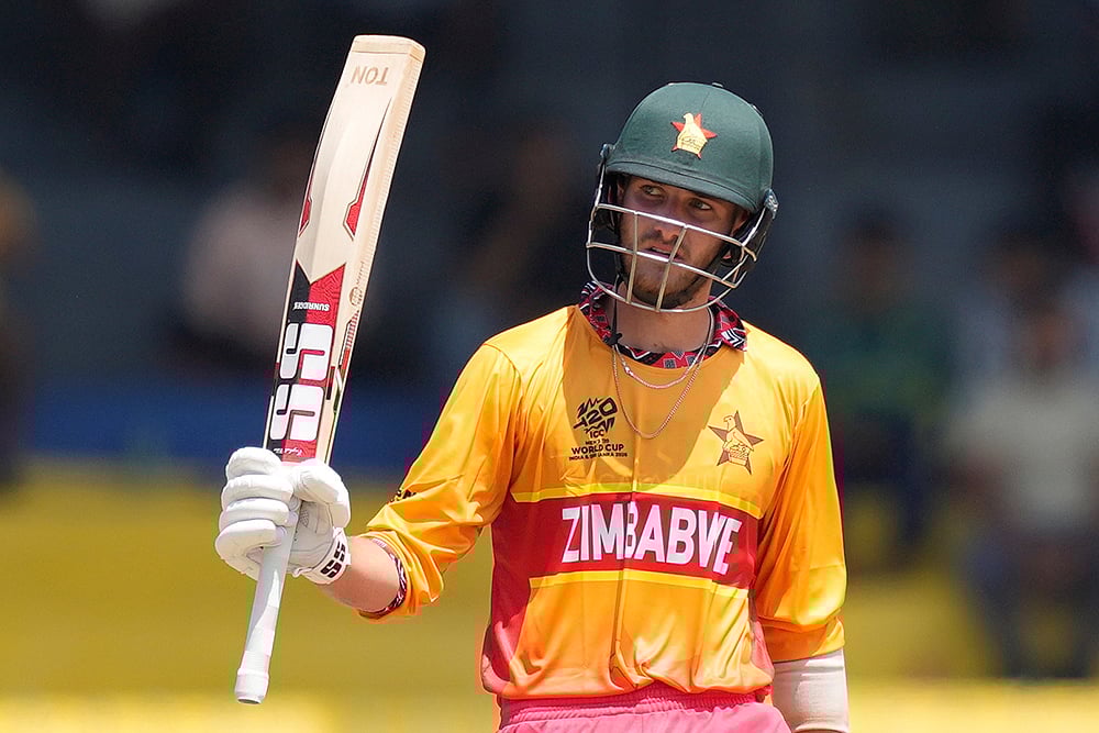 Australia vs Zimbabwe T20 cricket world cup match-Brian Bennett