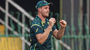 cricketcomau/X : Australia cricketers celebrating their victory against Ireland in ICC T20 World Cup 2026 Group B clash.