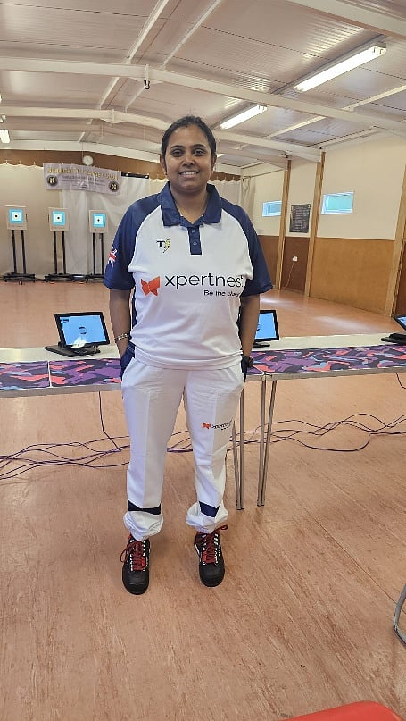 Satabdi Dash in an Xpertnest sports kit