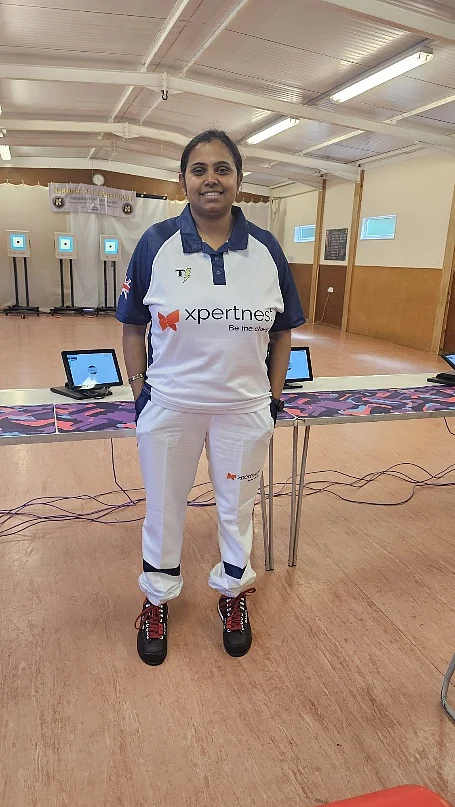 Satabdi Dash in an Xpertnest sports kit