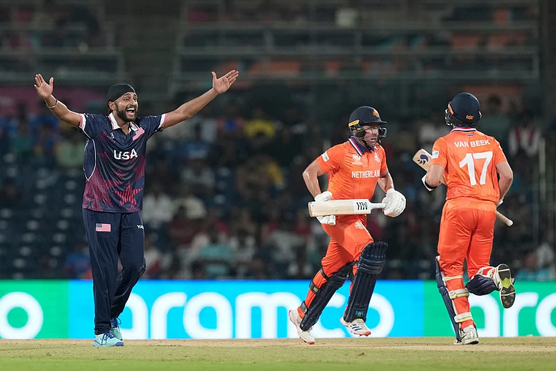 Netherlands US T20 WCup Cricket Harmeet Singh