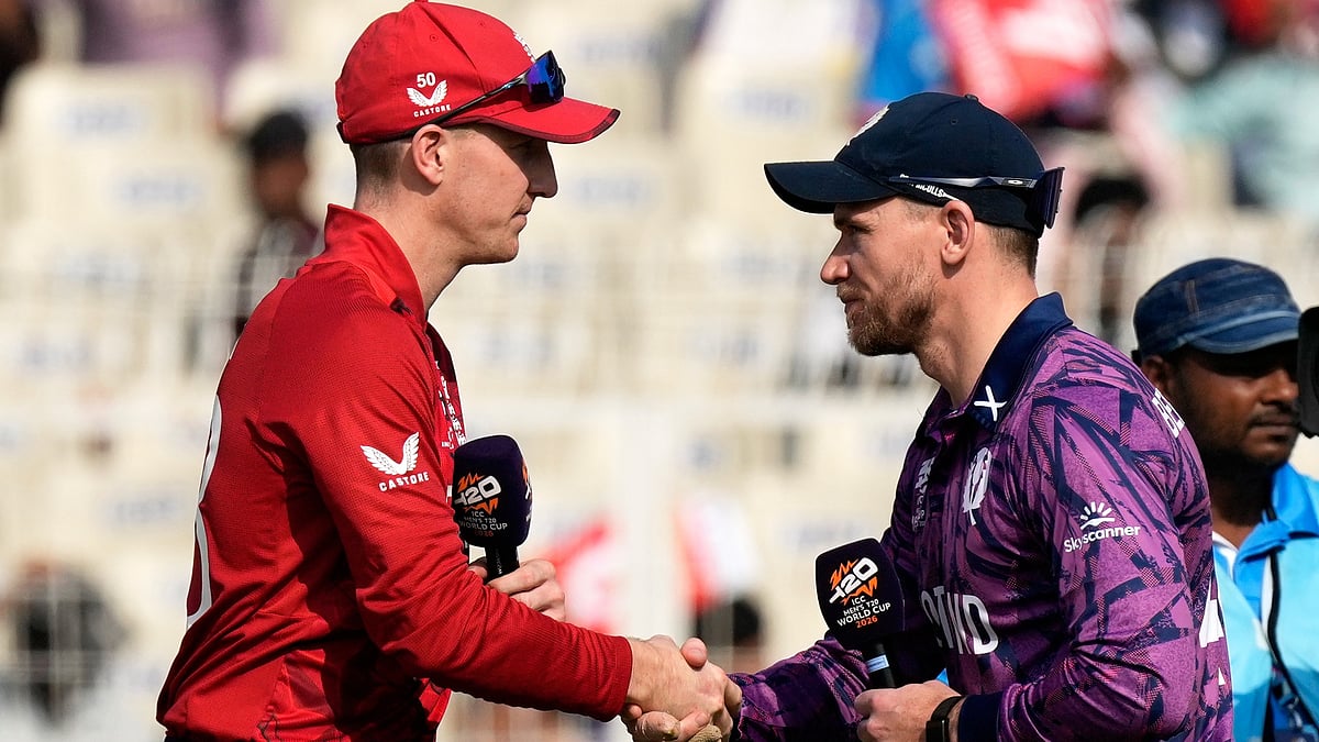 England vs Scotland T20 World Cup 2026 Live Cricket Score Updates: ENG to take on SCO in Kolkata. - AP/Bikas Das