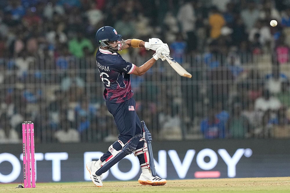 Netherlands US T20 WCup Cricket Shubham Ranjane