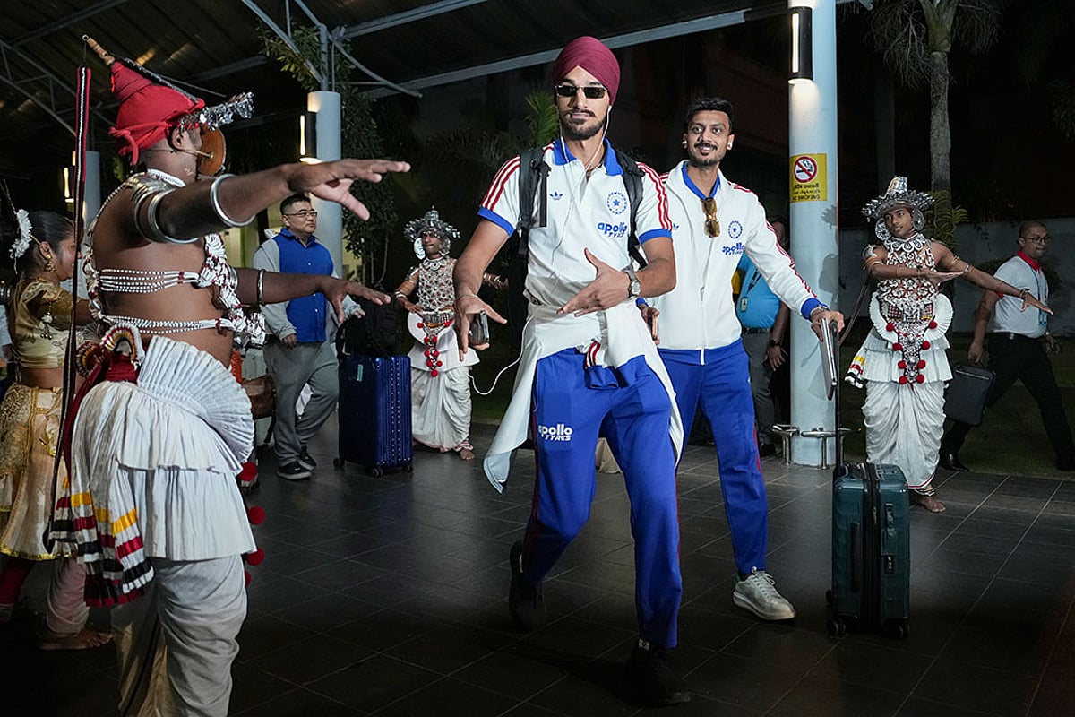 ICC Men's T20 WC 2026: Indian team arrives in Colombo