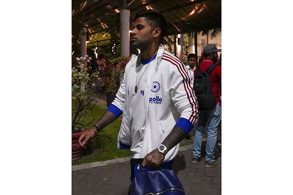 ICC Mens T20 WC 2026: Indian team arrives in Colombo Suryakumar Yadav