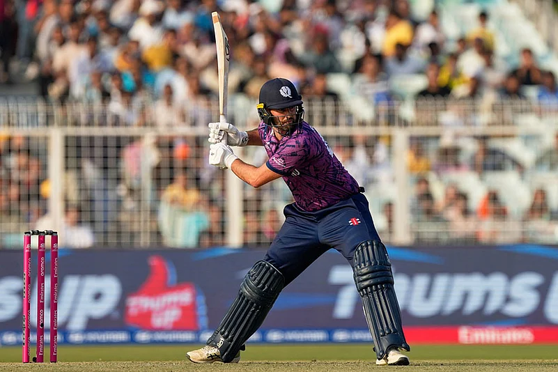 England vs Scotland T20 WCup Cricket Tom Bruce