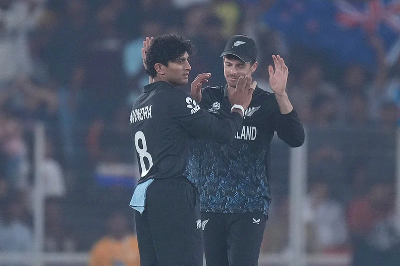 South Africa vs New Zealand T20 world cup cricket-Rachin Ravindra