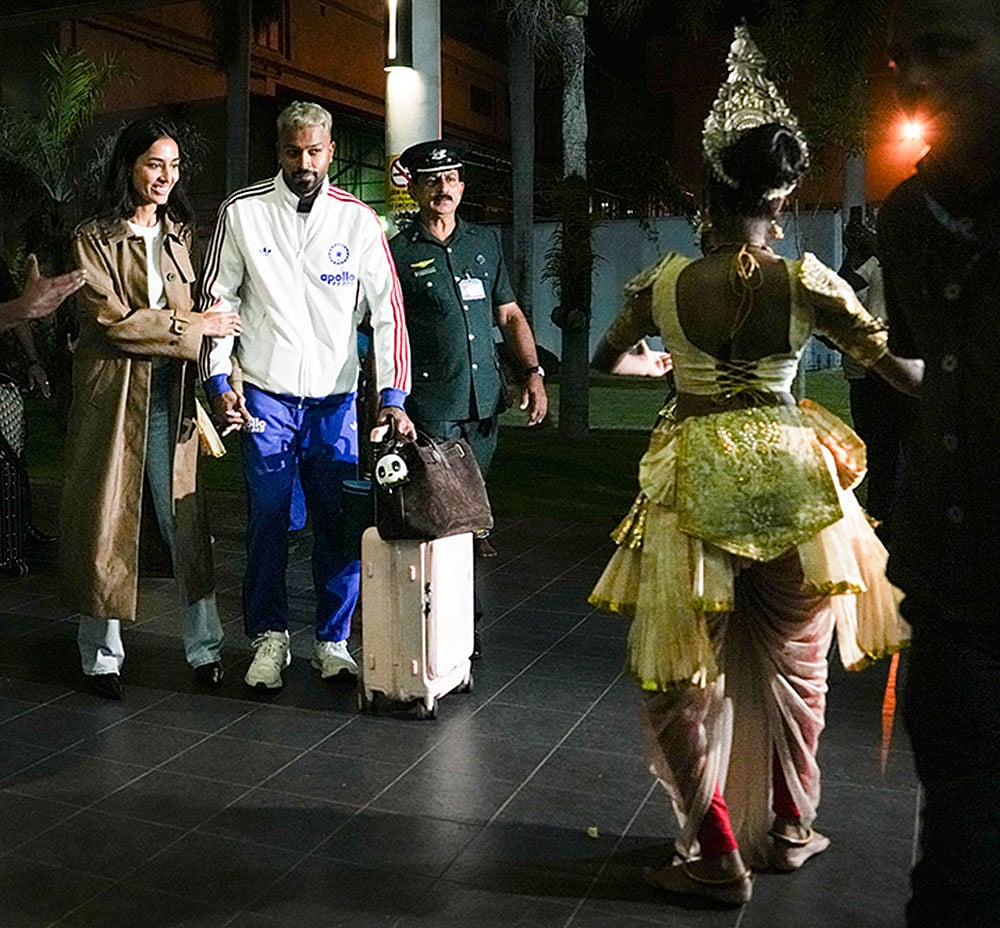 T20 WC 2026: Indian team in Colombo