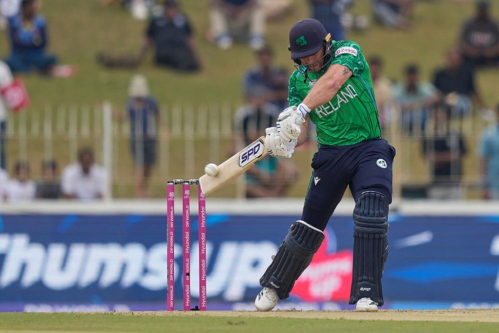 Irelands Ross Adair T20 WCup Cricket