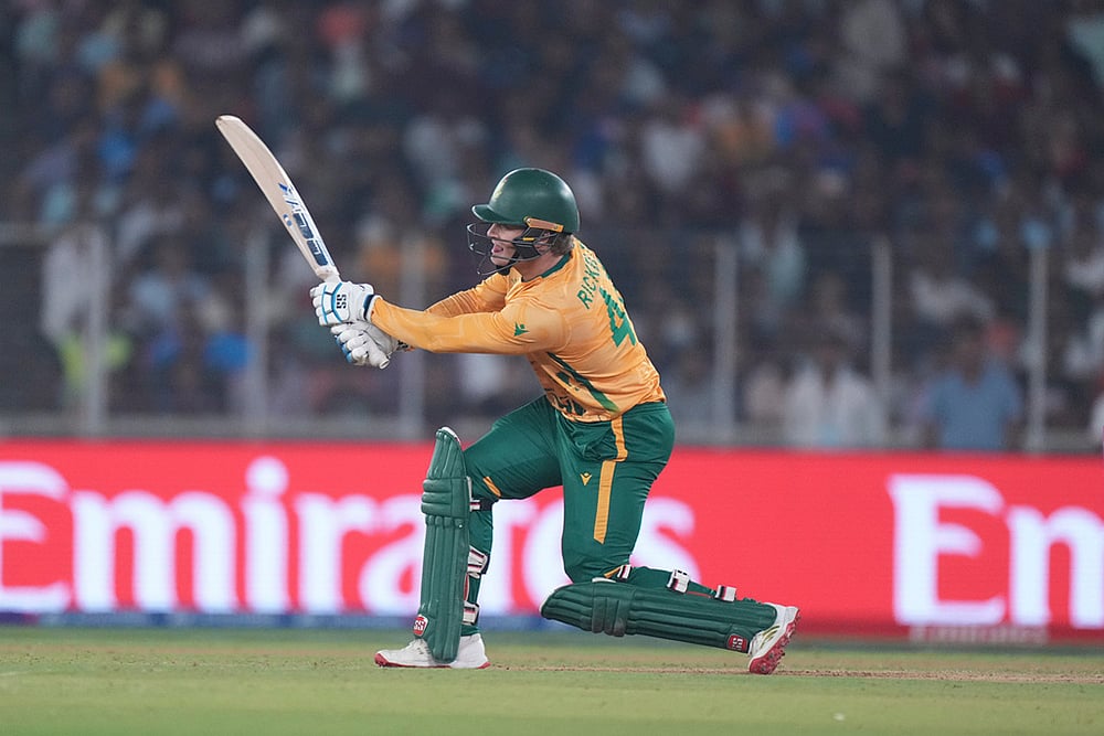 South Africa vs New Zealand T20 world cup cricket-Ryan Rickelton