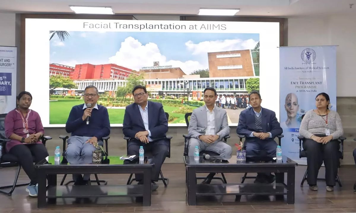 AIIMS Delhi medical team announces India’s first face transplant program to restore patient dignity