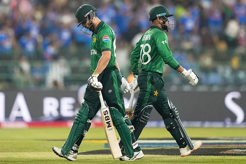 India vs Pakistan T20 World Cup Cricket-Salman Ali Agha