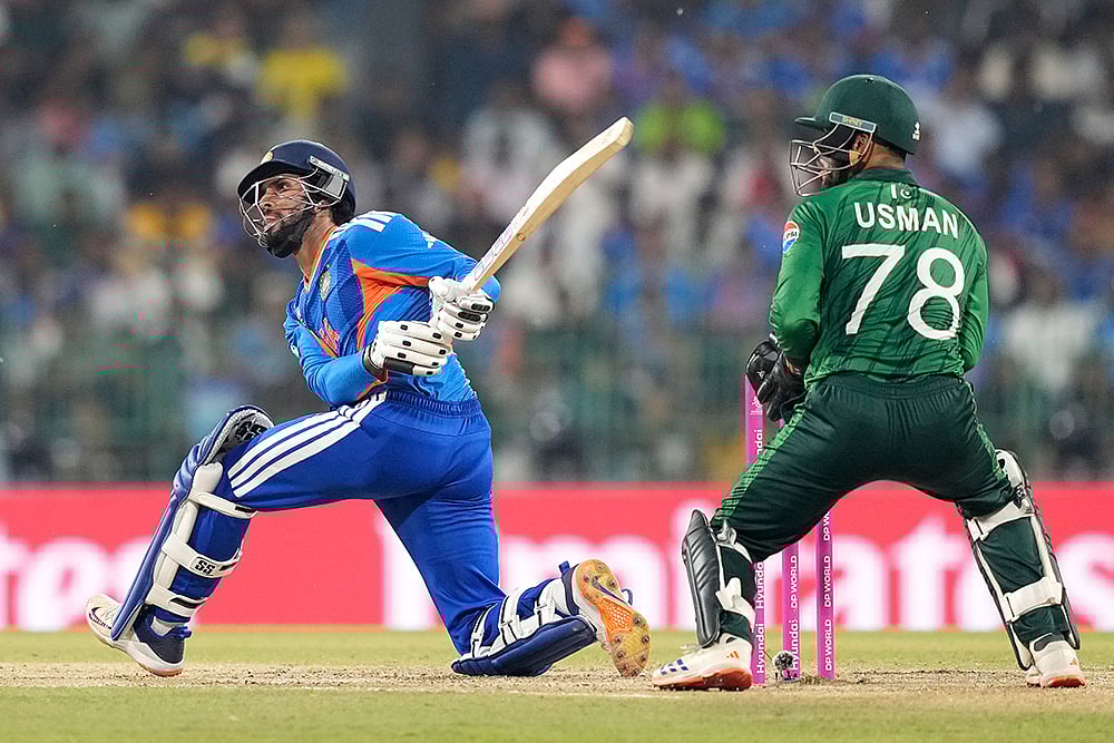 India vs Pakistan T20 World Cup Cricket-Tilak Varma