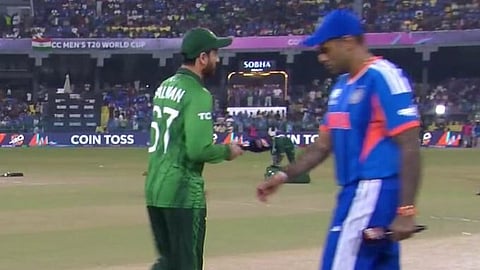 No handshake between Suryakumar and Salman Agha