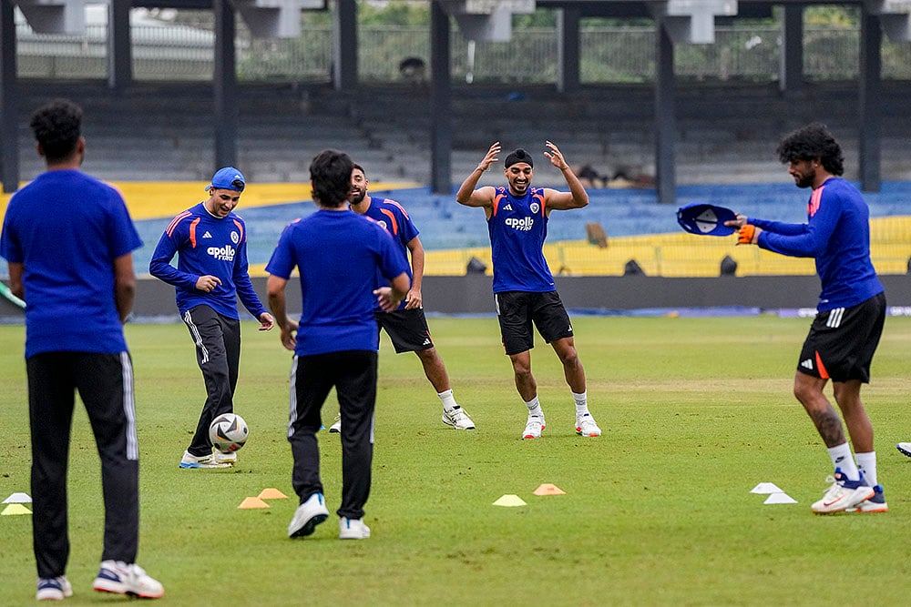 ICC Mens T20 WC 2026 IND training practice session-Arshdeep Singh