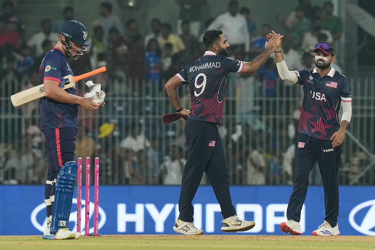 Namibia vs USA T20 World Cup Cricket-Monank Patel