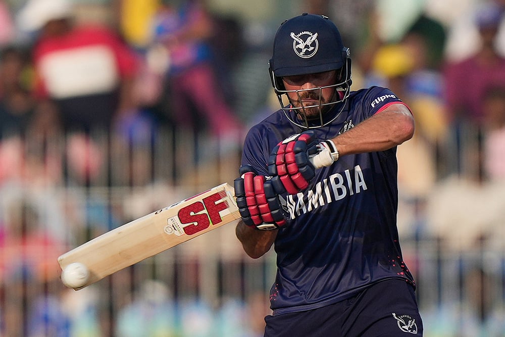 Namibia vs USA T20 World Cup Cricket-Louren Steenkamp