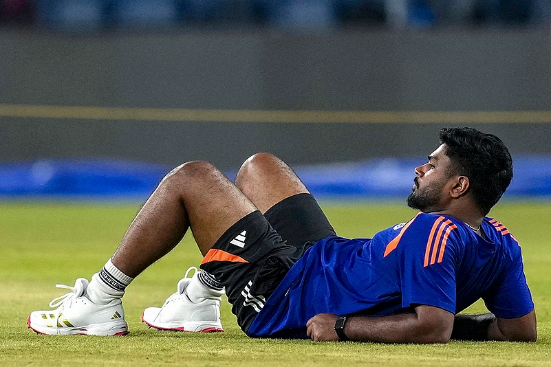 ICC Mens T20 WC 2026 IND training practice session-Sanju Samson