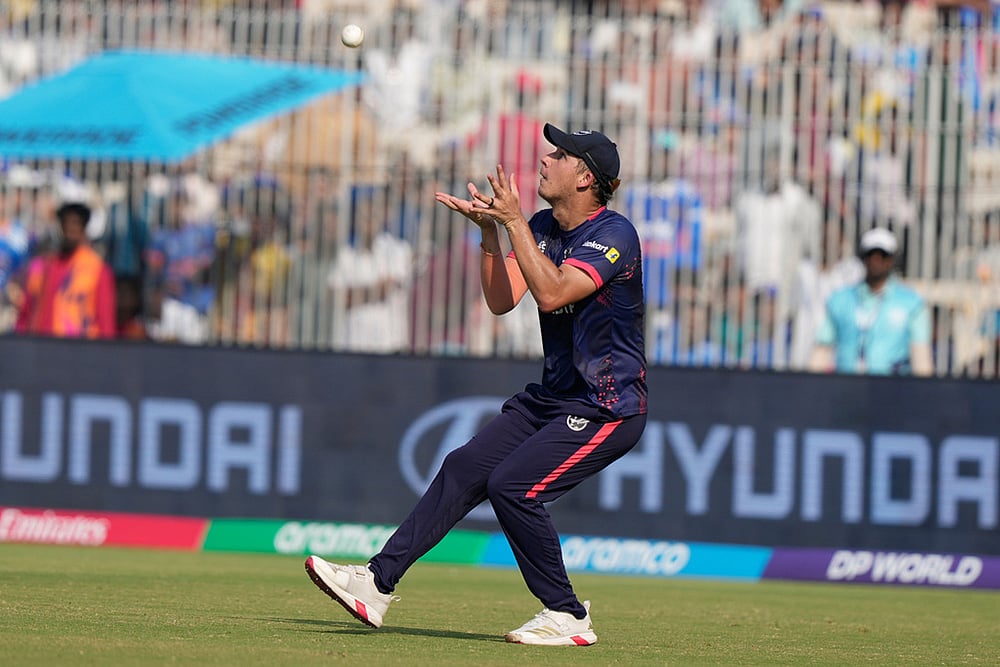 Namibia vs USA T20 World Cup Cricket-JJ Smit