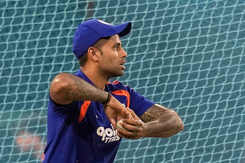 ICC Mens T20 WC 2026 IND training practice session-Suryakumar Yadav