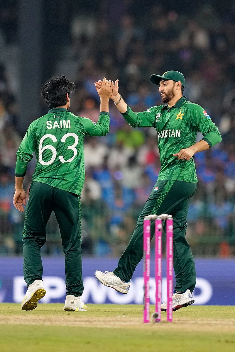 India vs Pakistan T20 World Cup Cricket-Saim Ayub