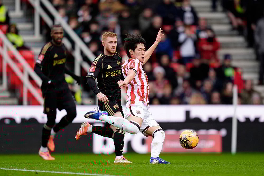 Stoke City vs  Fulham FA Cup Fourth Round match-Bae Jun-Ho