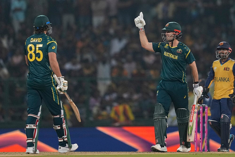 AUS vs SL T20 WCup Cricket
 Mitchell Marsh