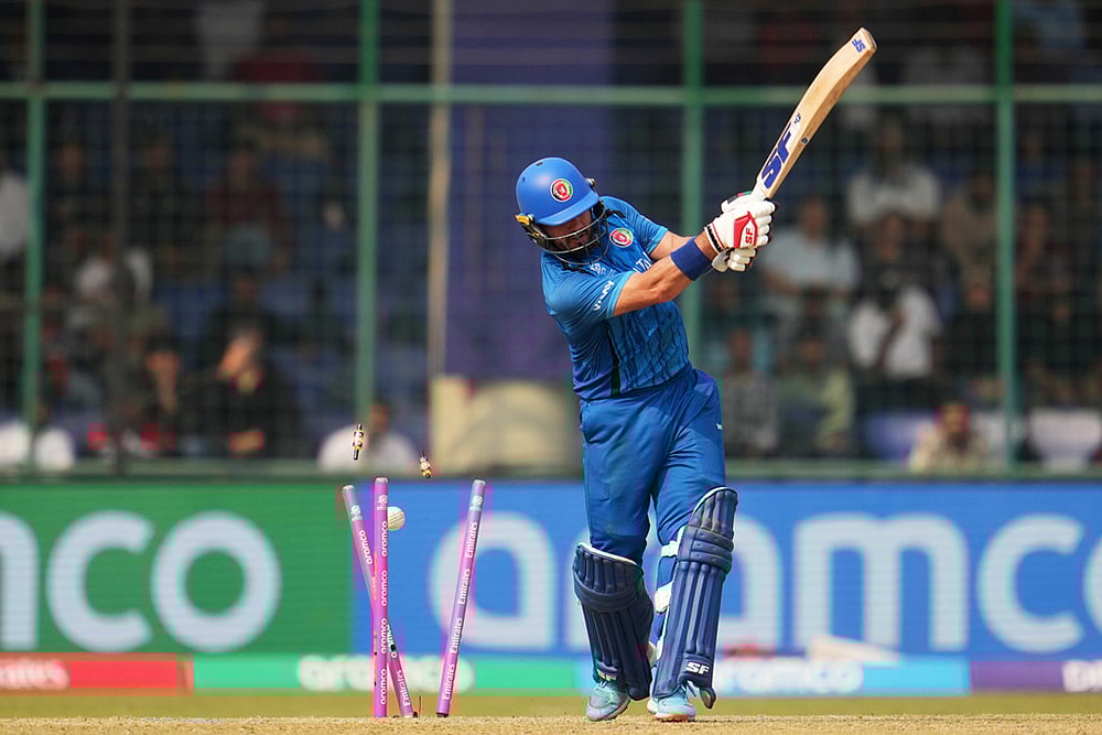 Afghanistan vs United Arab Emirates T20 World Cup Cricket-Darwish Rasooli