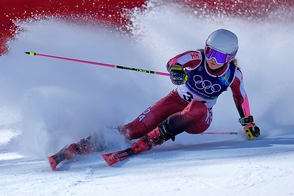 Milan Cortina Winter Olympics Day 9 photo highlights-alpine ski womens giant slalom race