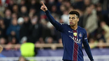 Monaco 2-3 PSG, UEFA Champions League Play-off 1st Leg: Doue Masterclass Leads Comeback Against 10-Man Hosts