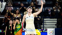Elena Rybakina defeated Kimberly Birrell at the Dubai Tennis Championships